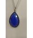 Blue Agate Necklace